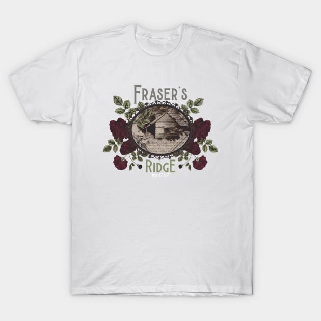 Outlander Frasers Ridge T-Shirt by devanpm